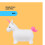 FiNEWAY Kids Unicorn Space Hopper - Inflatable Ride-On Toy 7