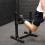GYM MASTER Adjustable Single Leg Squat Roller Stand with Foam Foot Rest for Bulgarian Split Squats 2