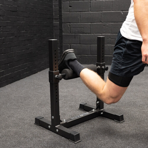 GYM MASTER Adjustable Single Leg Squat Roller Stand with Foam Foot Rest for Bulgarian Split Squats 1