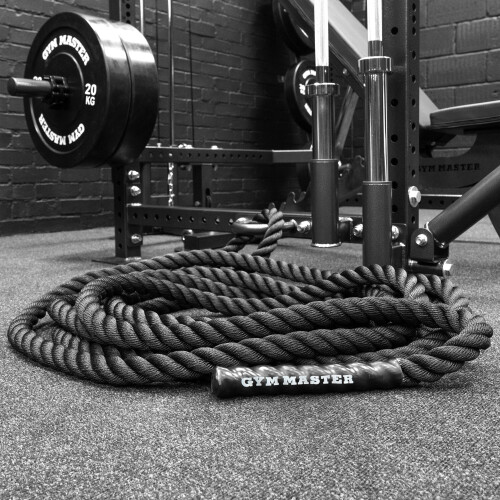 (9M) GYM MASTER Battle Rope For Strength Training Workouts 2