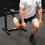 GYM MASTER Adjustable Single Leg Squat Roller Stand with Foam Foot Rest for Bulgarian Split Squats 4