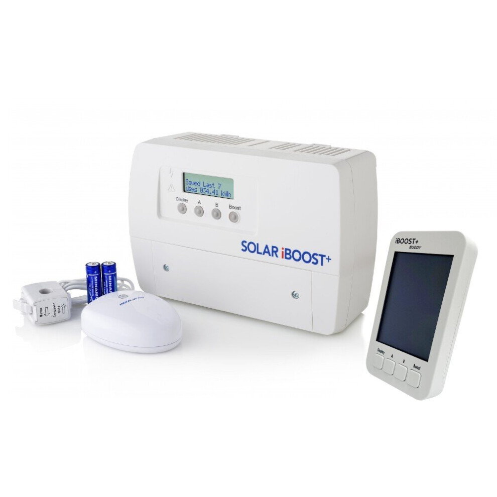 Marlec Solar-I-Boost+ Solar Pv Controller & Iboost+Buddy Remote 5051140622619