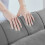 (Grey) 2 Seater Sofa Bed 3-in-1 Pull out Recliner Sleeper 7
