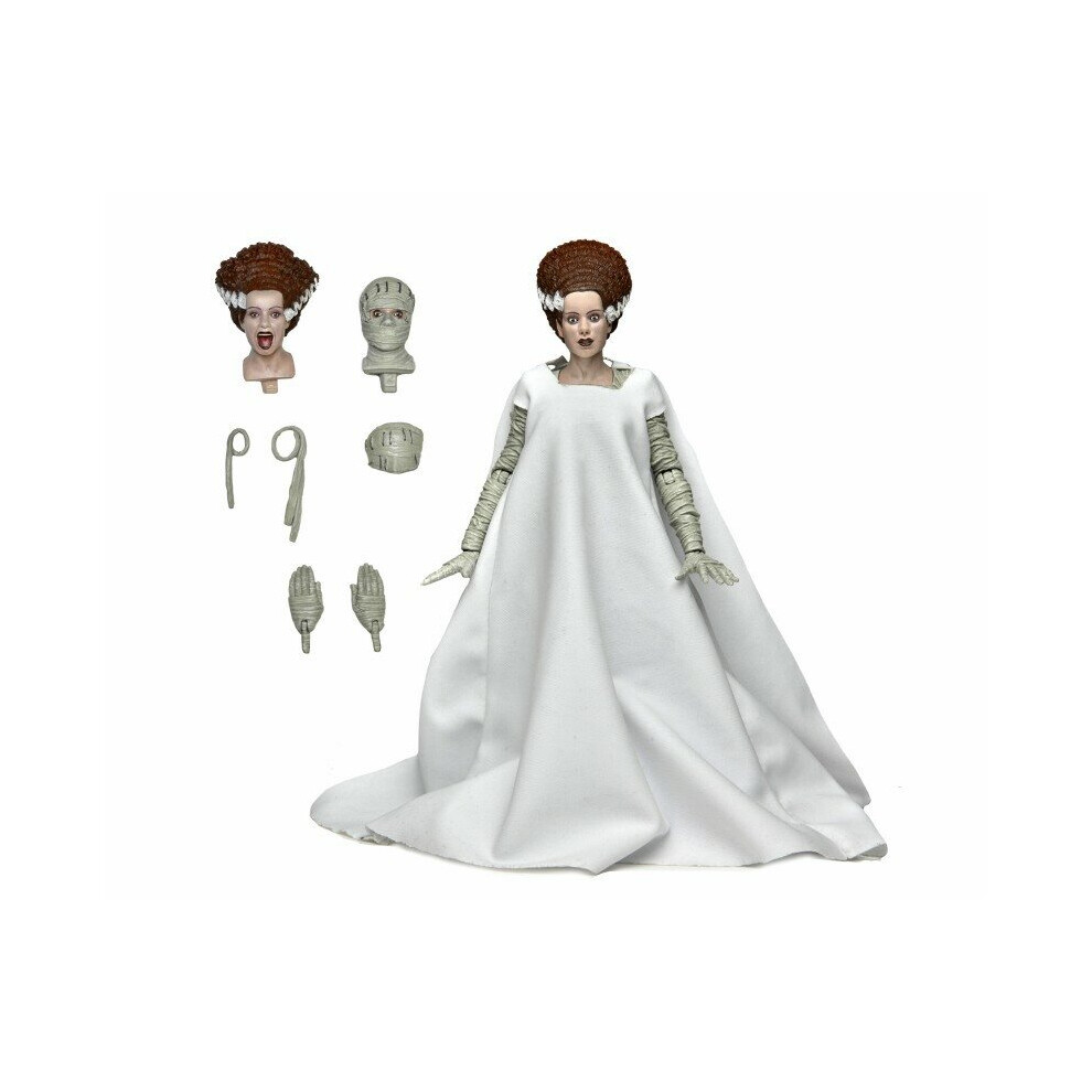Photos - Action Figures / Transformers Universal Monsters 7â Scale Action Figure - Ultimate Bride of Frankenstein (Color)