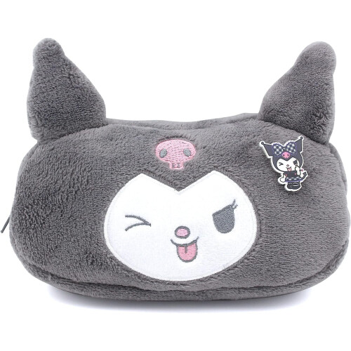 Cute Kawaii Pencil Case with Acrylic Badge,Cartoon Kawaii Makeup Pouch ...