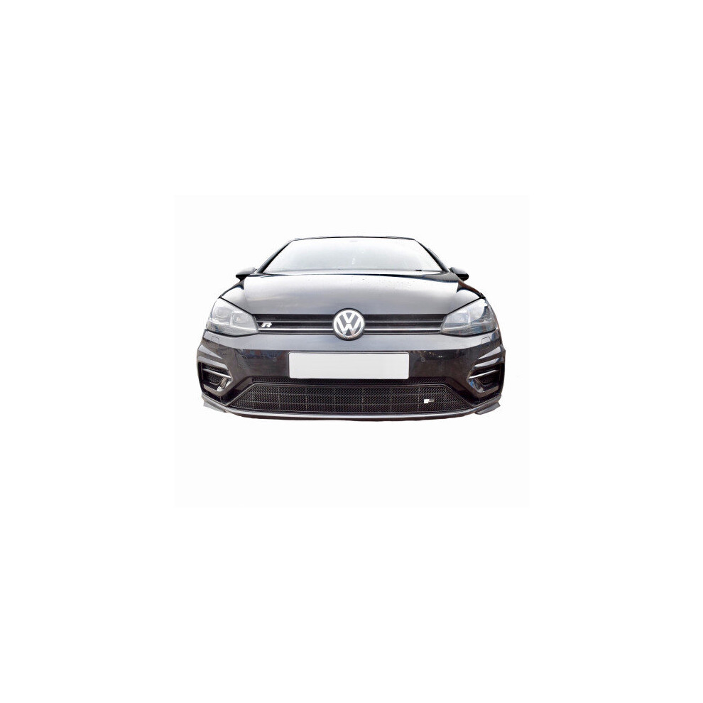 (Silver) Vw Golf R Mk7.5 - Front Grille Set (2017 - 2020) Silver 5060468075526