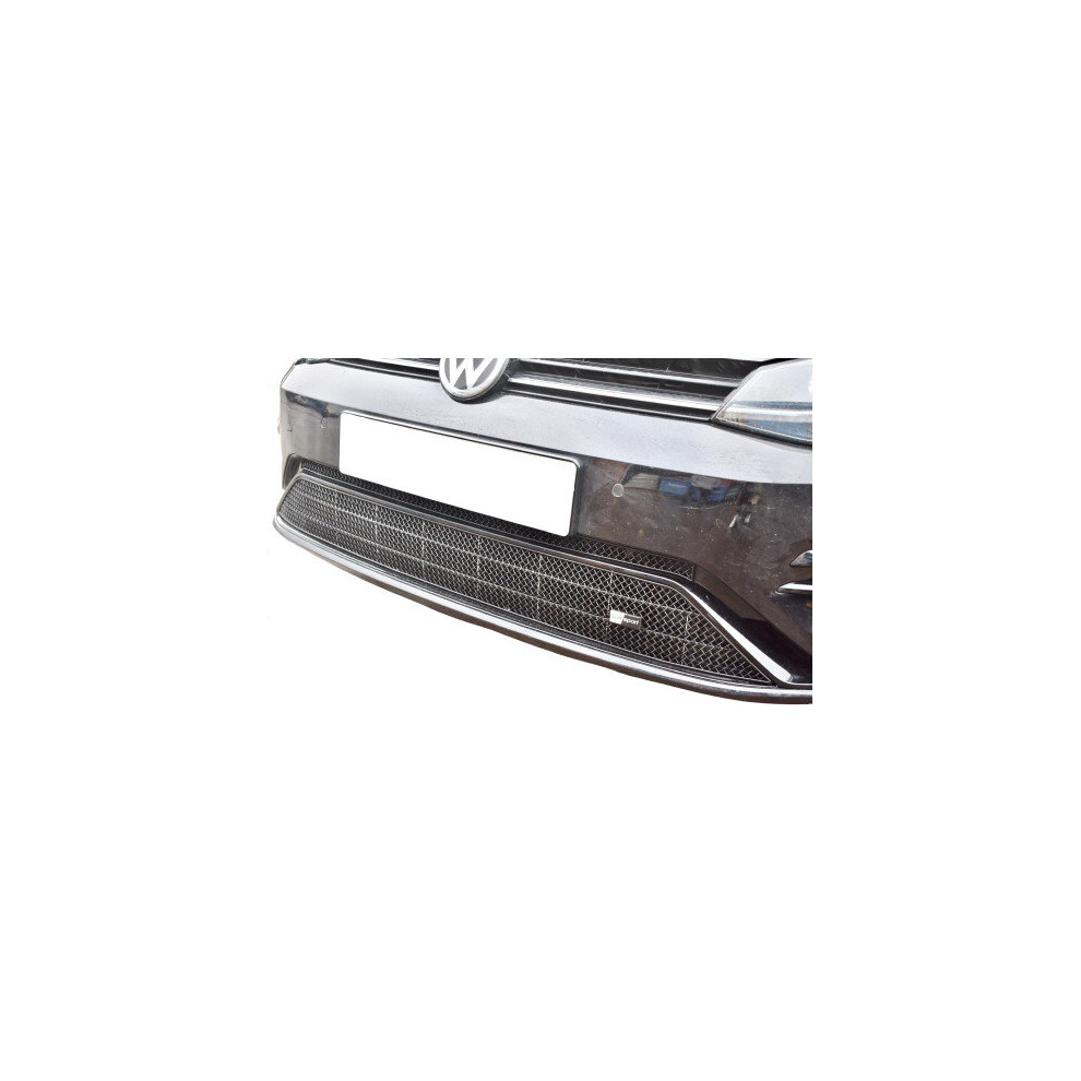 (Silver) Vw Golf R Mk7.5 - Centre Grille Set (2017 - 2020) Silver 5060468073195
