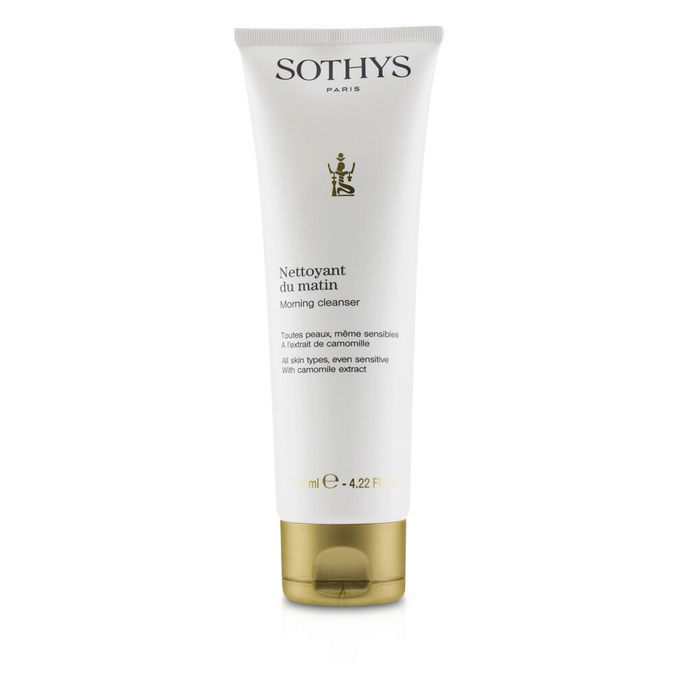 Sothys-Morning Cleanser - For All Skin Types, Even Sensitive , With Camomile Extract-125ml/4.2oz