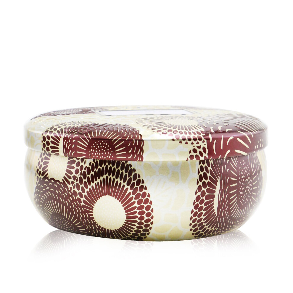 Voluspa-3 Wick Decorative Tin Candle - Gilt Pomander & Hinoki-340g/12oz-image-OPC-PBZ6X66-NEW