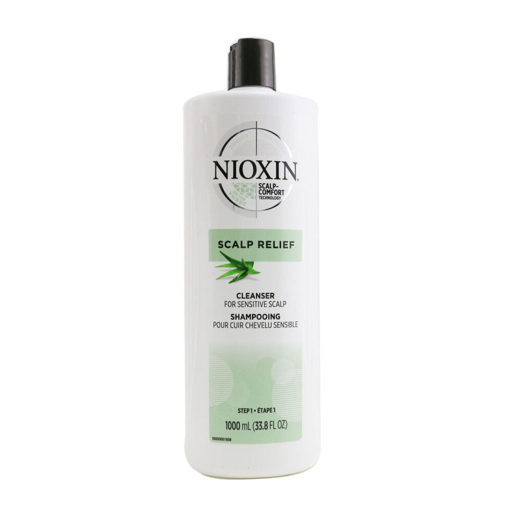 Nioxin-Scalp Relief Cleanser (For Sensitive Scalp-1000ml/33.8oz