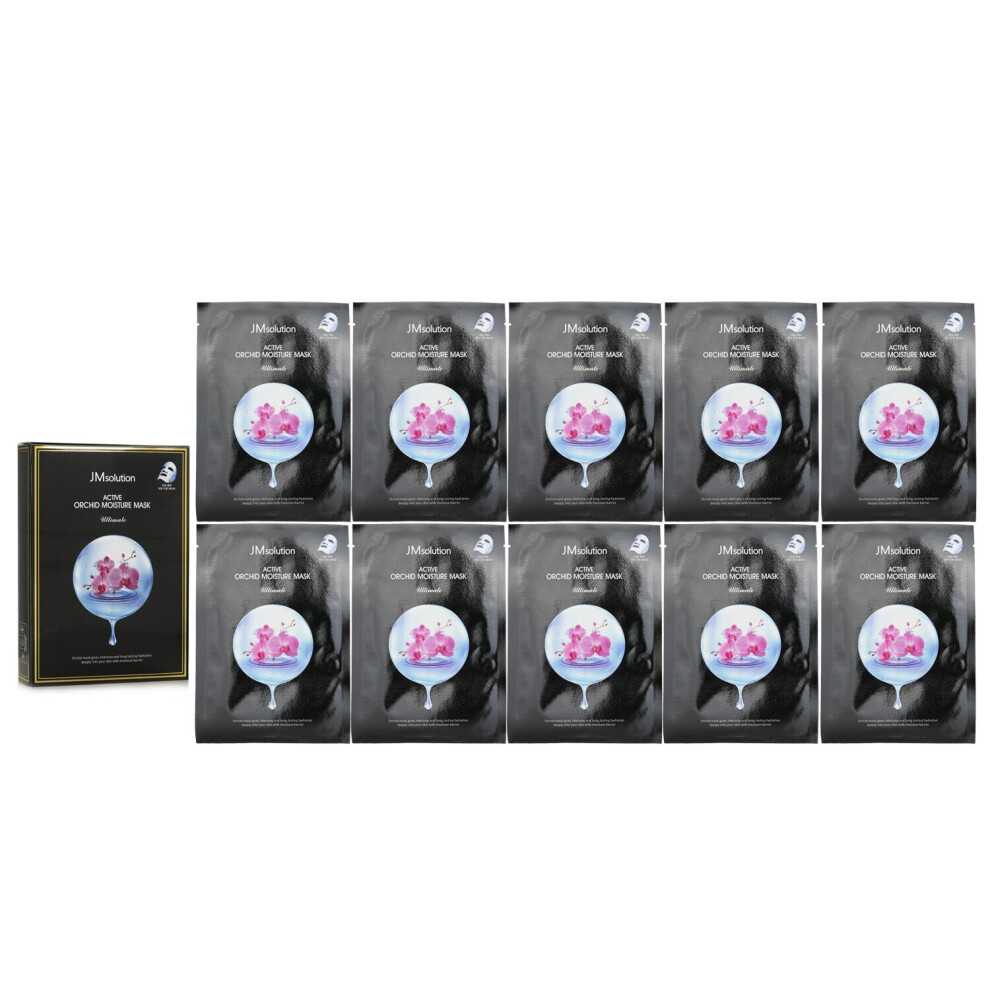 Jm Solution -Active Orchid Moisture Mask-10Pcsx30ml