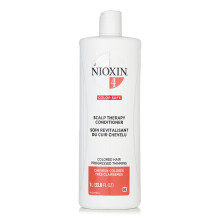 Nioxin-Density System 4 Scalp Therapy Conditioner (Colored Hair, Progressed Thinning, Color Safe-1000ml/33.8oz