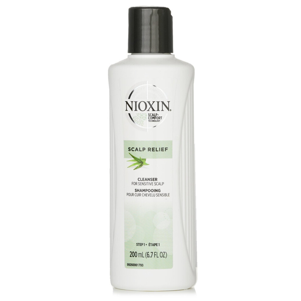 Nioxin-Scalp Relief Cleanser Shampoo (For Sensitive Scalp-200ml/6.7oz