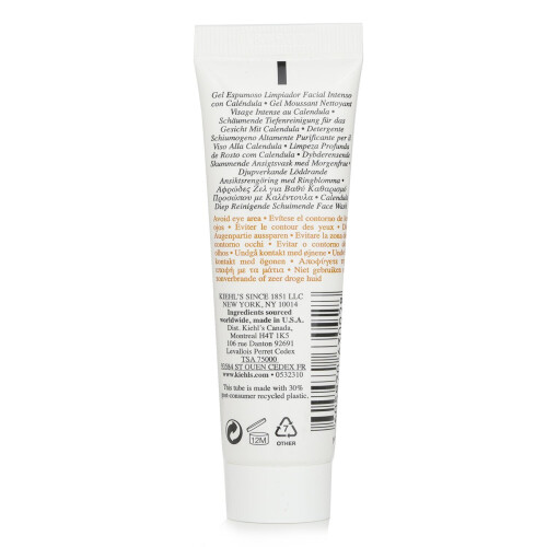 KIEHL'S Kiehl's-Calendula Deep Cleansing Foaming Face Wash-30ml/1oz 2