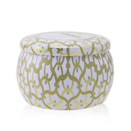 Voluspa Voluspa-Mini Tin Candle - Suede Blanc-113g/4oz 1