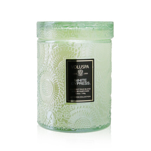 Voluspa Voluspa-Small Jar Candle - White Cypress-156g/5.5oz