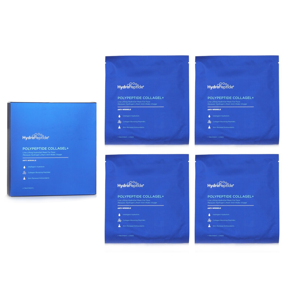 HydroPeptide-PolyPeptide Collagel+ Line Lifting Hydrogel Mask For Face Anti Wrinkle-4 Treatments