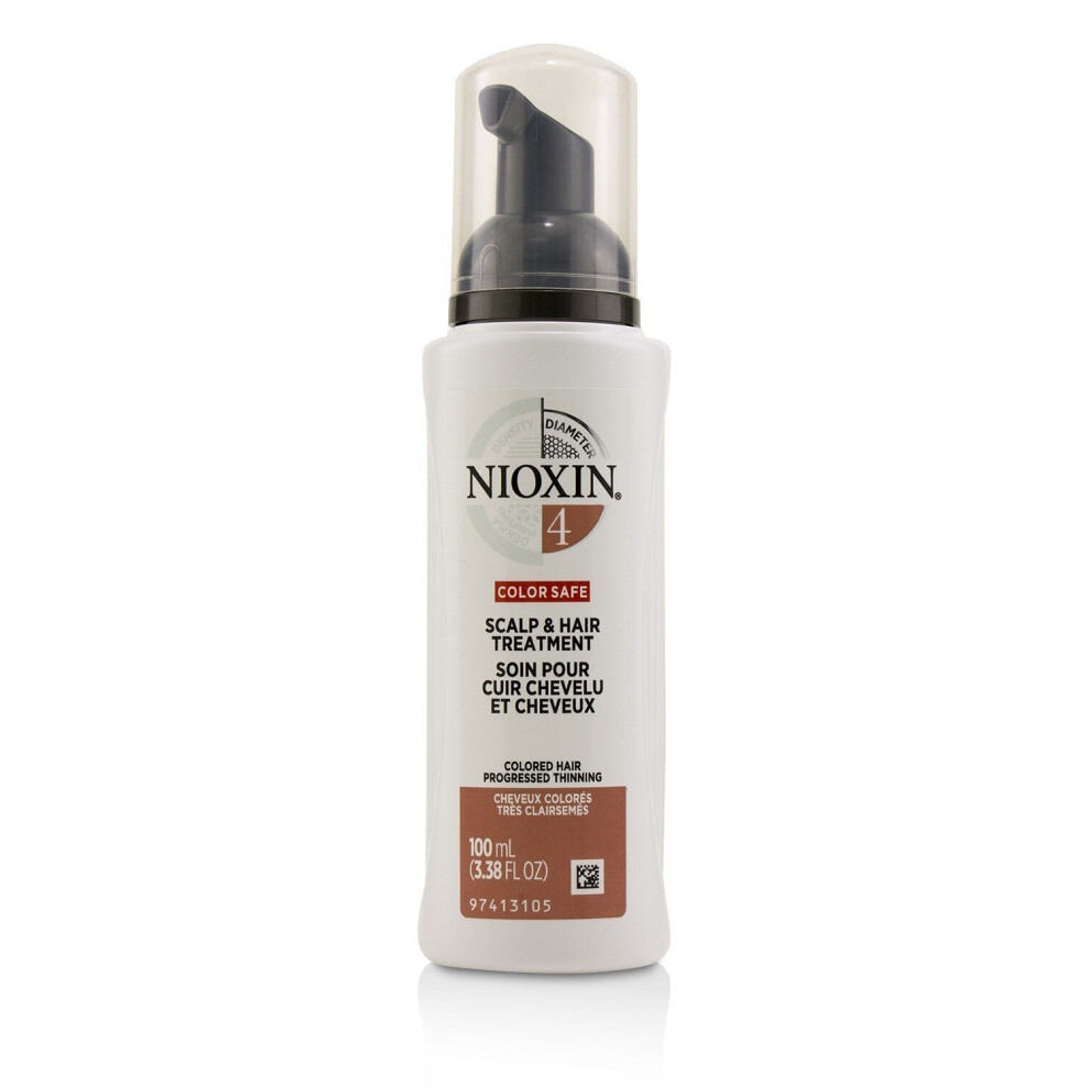 Nioxin-Diameter System 4 Scalp & Hair Treatment (Colored Hair, Progressed Thinning, Color Safe-100ml/3.38oz