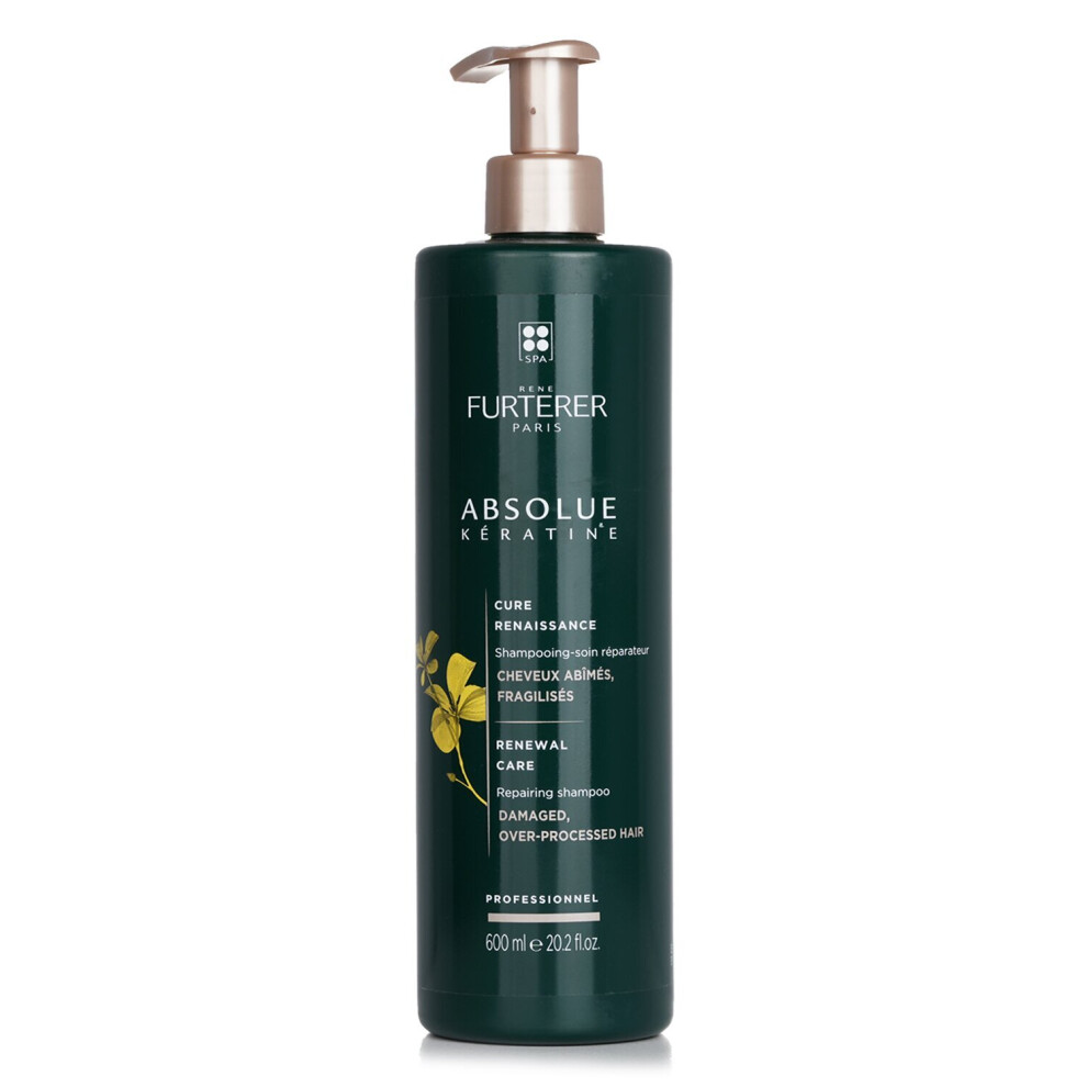 Rene Furterer -Absolue Kã¨Ratine Renewal Care Repairing Shampoo - Damaged, Over-Processed Hair (Salon Product-600Ml/20.2Oz