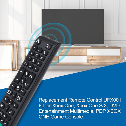 Remote Control For Xbox One S X DVD Entertainment Multimedia Controller For Microsoft XBOX ONE Game Console Replacement 2