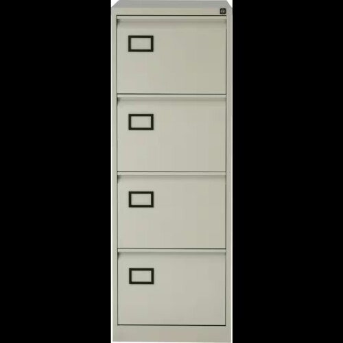 Bisley Filing Cabinet with 4 Lockable Drawers AOC4 Grey