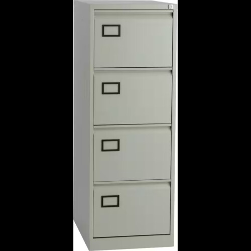 Bisley Filing Cabinet with 4 Lockable Drawers AOC4 Grey 1