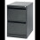Bisley Filing Cabinet with 2 Lockable Drawers AOC2 Black 1