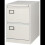 Bisley Filing Cabinet with 2 Lockable Drawers AOC2 Grey 1