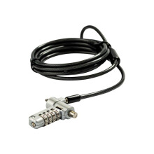 techair - Security cable lock - silver - 2 m