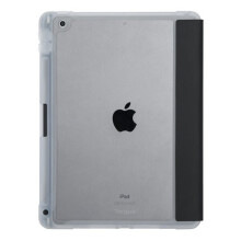 Targus SafePort - Flip cover for tablet - rugged - antimicrobial - thermoplastic polyurethane (TPU) - clear - 10.2" - fo