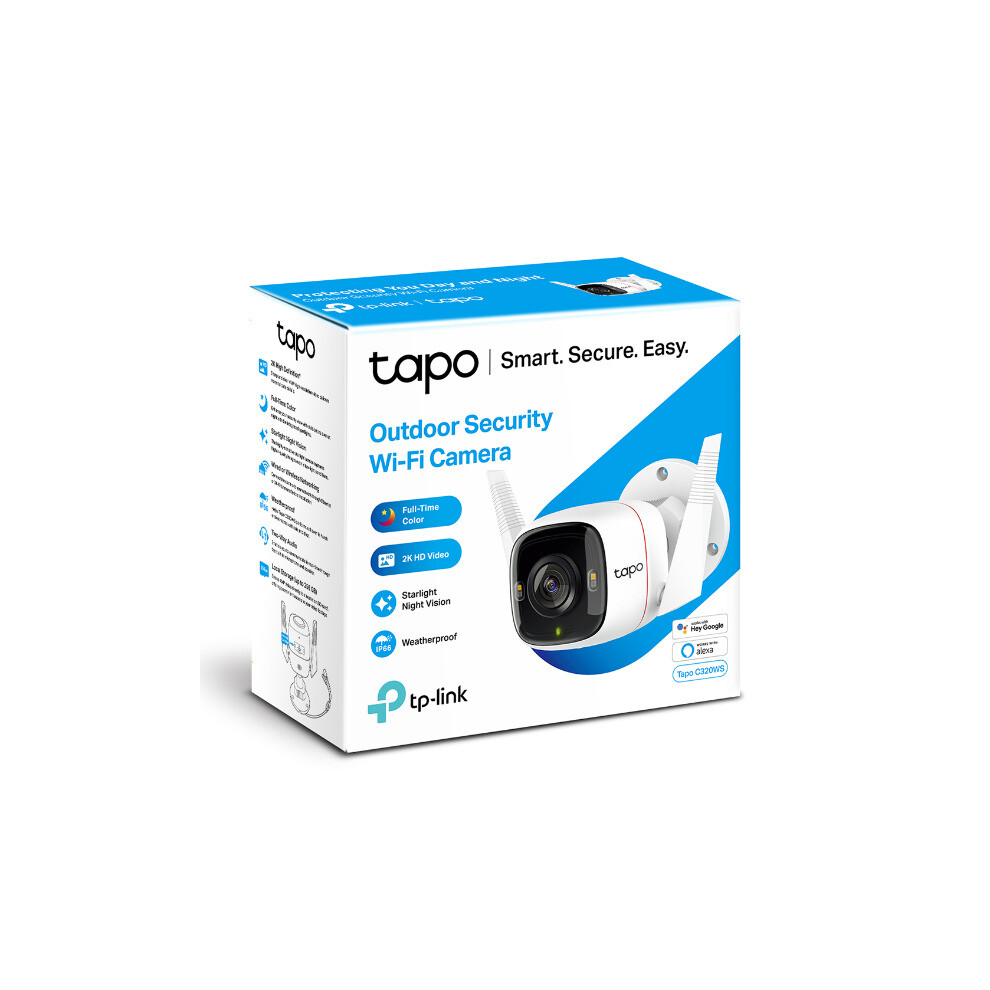 Tp-Link Tapo Outdoor Smart Security Camera Color
