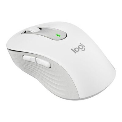 Logitech Mouse - Sem fio - Logitech - M650 L - Canhoto - Branco