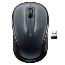 Mouse wireless - LOGITECH - M325s - Ergonomica - 1000 DPI - Grigio scuro