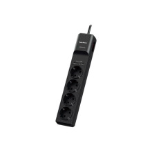Cable y Adaptador - CYBERPOWER - P0420SUD0-DE - 4xSchuko - 2xUSB - Protección contra sobretensiones