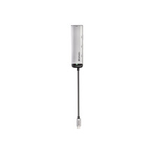 Hub USB-C - Verbatim - 49147 - 4 Porte USB 3.2 Gen 1 - Compatibile con accessori USB-C - Grigio