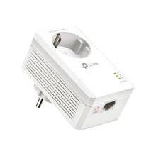 TP-Link Powerline TL-PA7017P AV1000 Gigabit Passthrough - Starter Kit - bridge - wall-pluggable