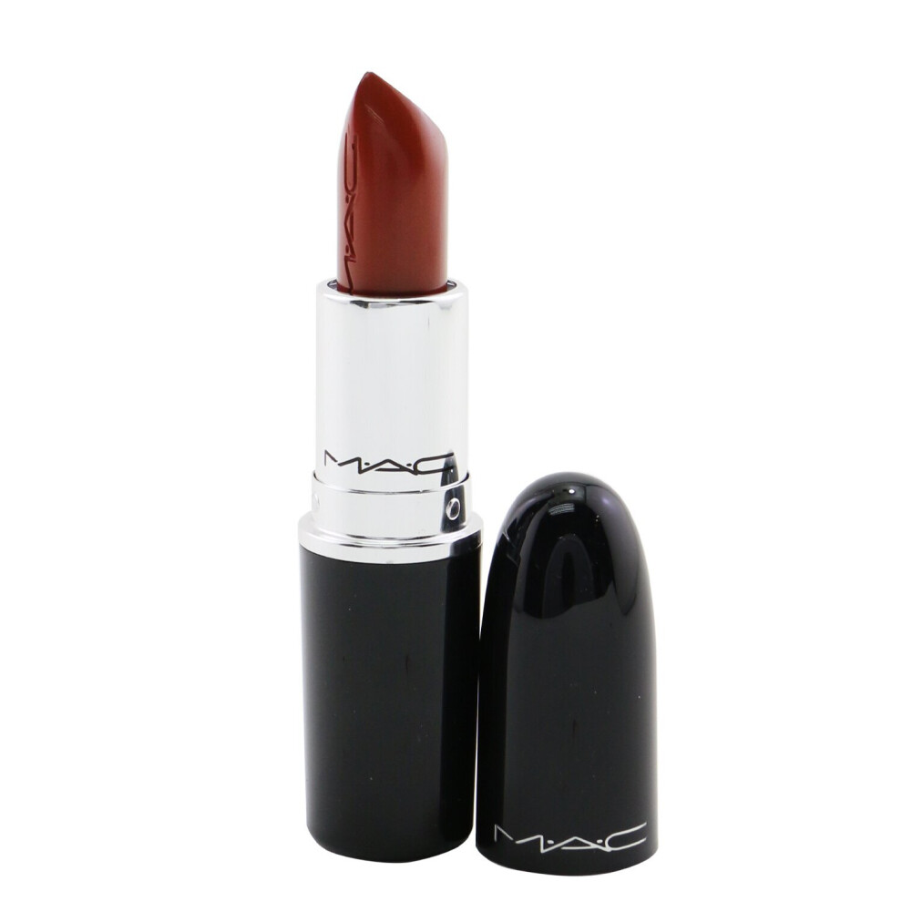 Mac Red -Lustreglass Lipstick - # 549 Pda (Bricky ) Smxf-3G/0.1Oz