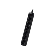 Regleta - CyberPower - B0620SC0-DE - 6 enchufes Schuko - Protector contra sobretensiones 350 J - Negro