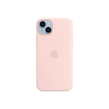 Apple - Back cover for mobile phone - MagSafe compatibility - silicone - chalk pink - for iPhone 14 Plus - Refurbished