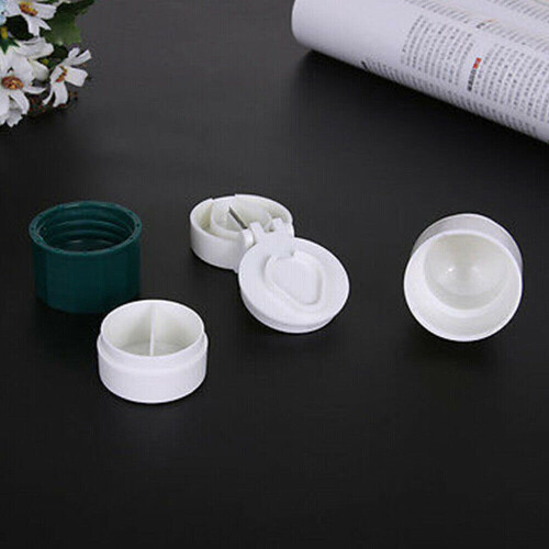 Layer Pill medicine crusher grinder splitter tablet divider cutter storage box 1