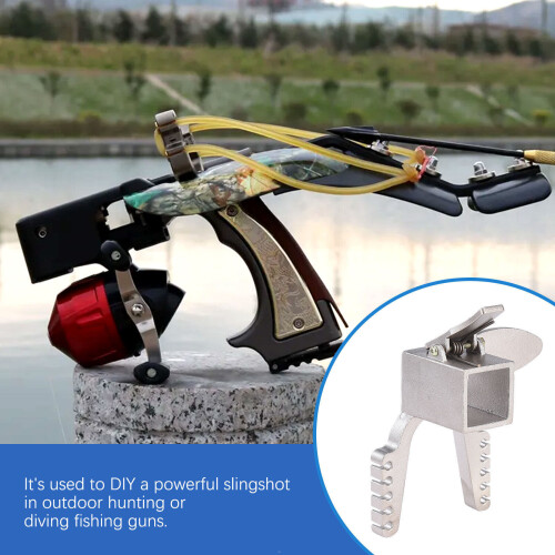 Hunting Slingshot Rifle Front Bow Gate DIY Release Device High Velocity Catapult 1