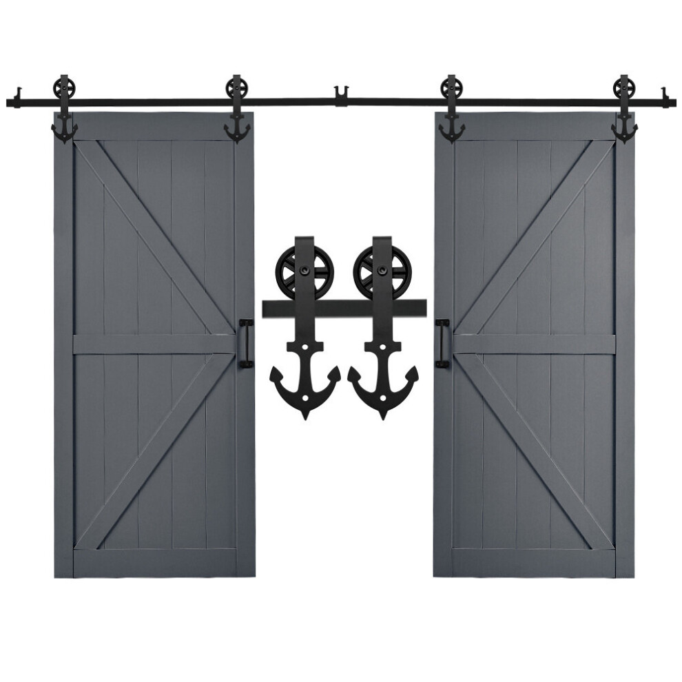 (6FT, #3) Barn Door Hardware Kit