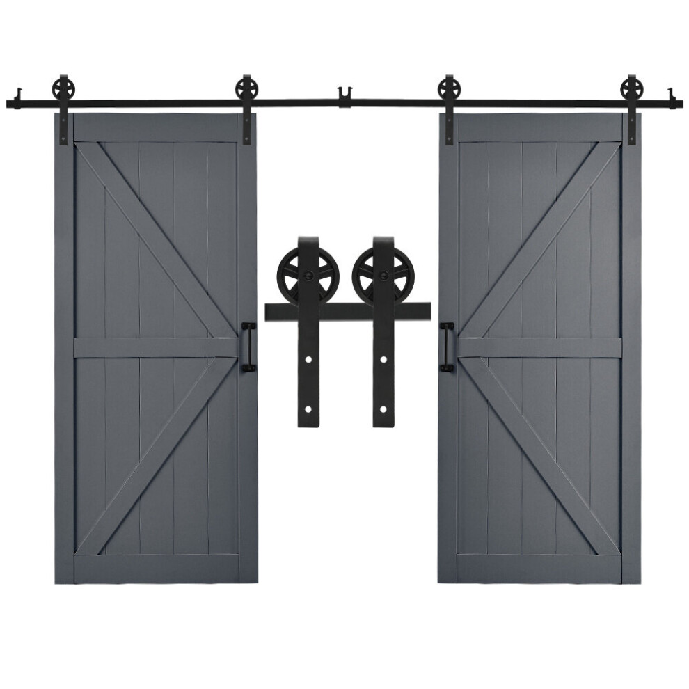 (6FT, #2) Barn Door Hardware Kit