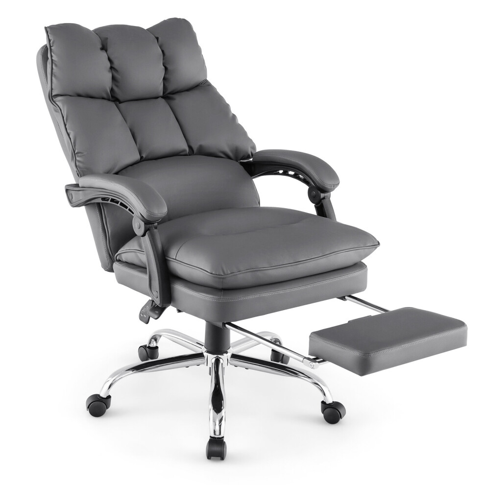 Office Desk Chair Ergonomic Padded Reclining Chair