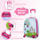 Casart 2Pcs 12" 16" ABS Kids Suitcase Backpack Luggage Set Lightweight 6