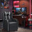 Casart Gaming Recliner Chair PU Leather Single Recliner Sofa Adjustable 6
