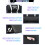 Casart Gaming Recliner Chair PU Leather Single Recliner Sofa Adjustable 12