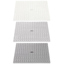 (White) PVC Sink Saver Draining Board Mat Kitchen Drainer