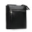 Double Compartment Lightweight Leather Crossbody Bag - Black 4