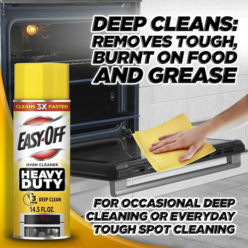 Easy Off Easy-Off Heavy Duty Oven Cleaner, Regular Scent 14.5 Oz Can 1